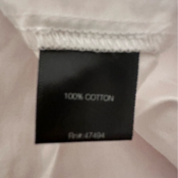 NORMA KAMALI White Oversized Boyfriend Shirt Dress
Size L (#3) - Picture 8 of 15